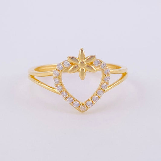 Anillo Frutilla 1.7g / T5 Oro Amarillo 18K