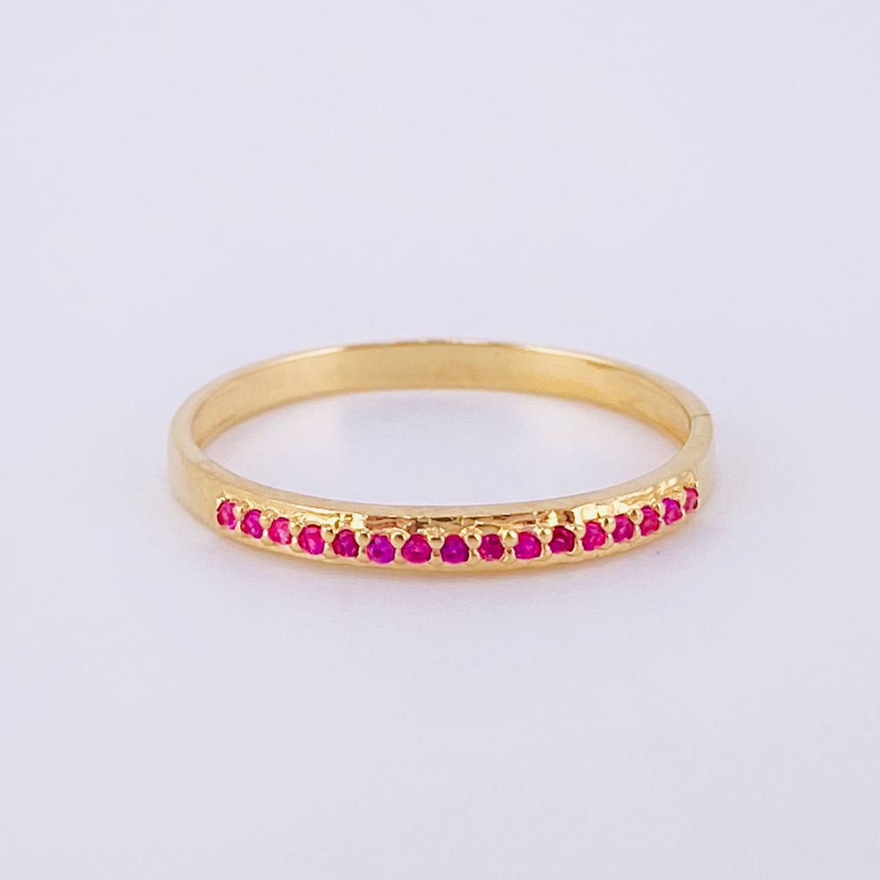 Anillo Churumbela 1.5g / T8 1/4 Oro Amarillo 18K