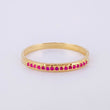 Anillo Churumbela 1.5g / T8 1/4 Oro Amarillo 18K