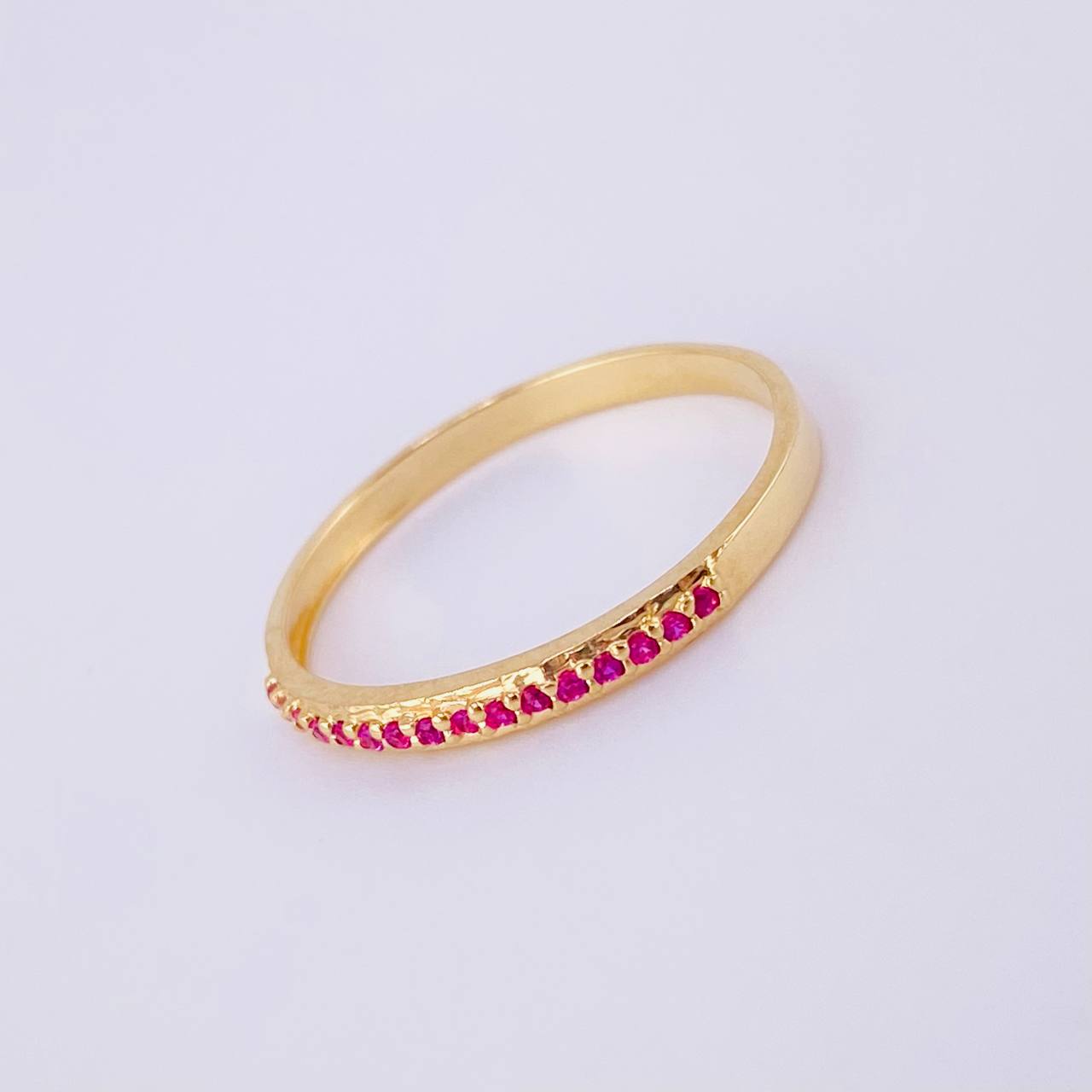 Anillo Churumbela 1.5g / T8 1/4 Oro Amarillo 18K
