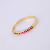Anillo Churumbela 1.5g / T8 1/4 Oro Amarillo 18K