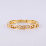 Anillo Churumbela 1.75g / T7 3/4 Oro Amarillo 18K