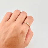 Anillo Solitario Centella 1.1g / T7 3/4 Oro Amarillo 18K