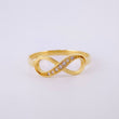 Anillo Infinito 1.4g / T6 1/4 Oro Amarillo 18K