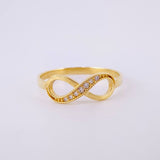 Anillo Infinito 1.4g / T6 1/4 Oro Amarillo 18K