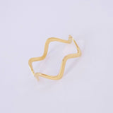 Anillo Zig-zag 0.75g / T5 3/4 Oro Amarillo 18K
