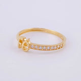 Anillo Fe 1.5g / T6 1/2  Oro Amarillo 18K