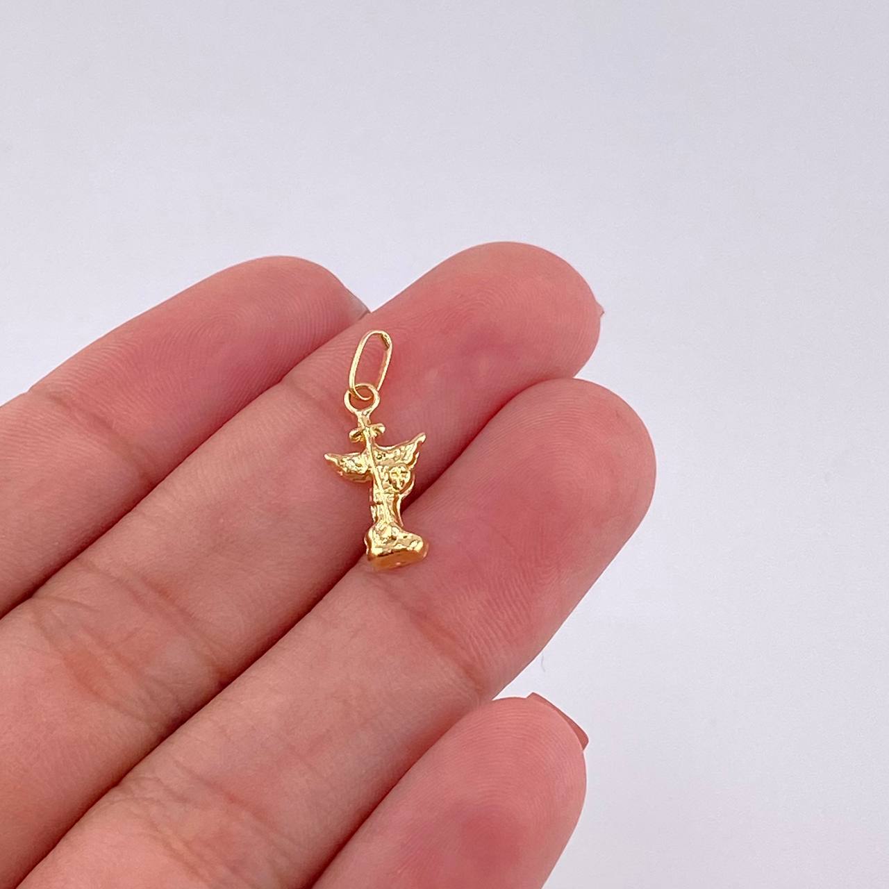 Dije San Miguel Arcangel 0.35g / 2cm Oro Amarillo 18K