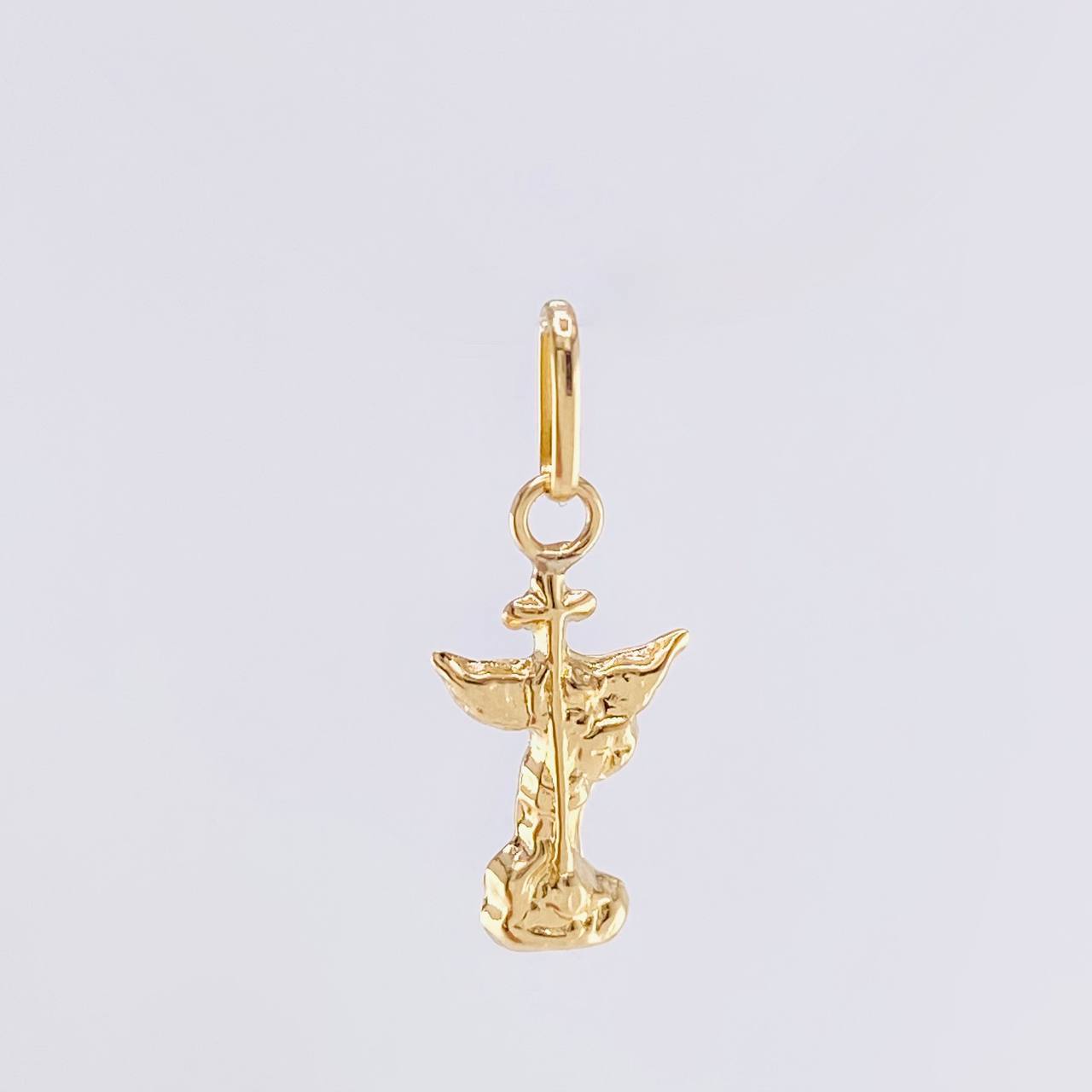 Dije San Miguel Arcangel 0.35g / 2cm Oro Amarillo 18K