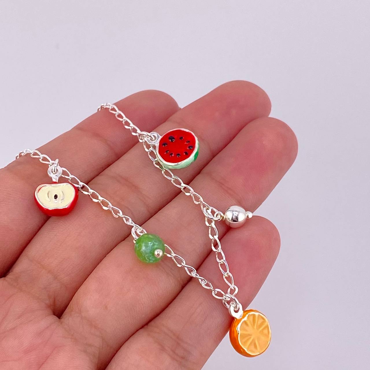 Pulso Tropical 4.7g / 20.5cm / 2mm Plata 925