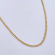 Cadena Cubana 3.45gr / 51.2cm / 2.3mm Oro Amarillo +0 18K &