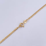 Cadena Cubana 4.15gr / 60.5cm / 2.3mm Oro Amarillo +1 18K &