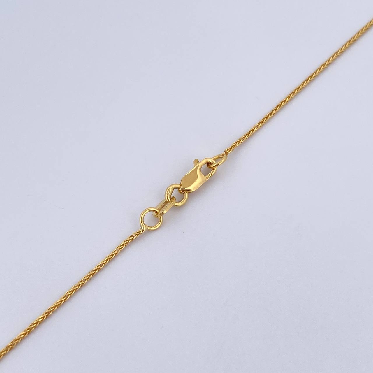 Cadena Franco 2gr / 45.2cm / 0.6mm Oro Amarillo +3 18K $