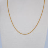 Cadena Cordon 1.75gr / 45cm / 1mm Oro Amarillo +3 18K &