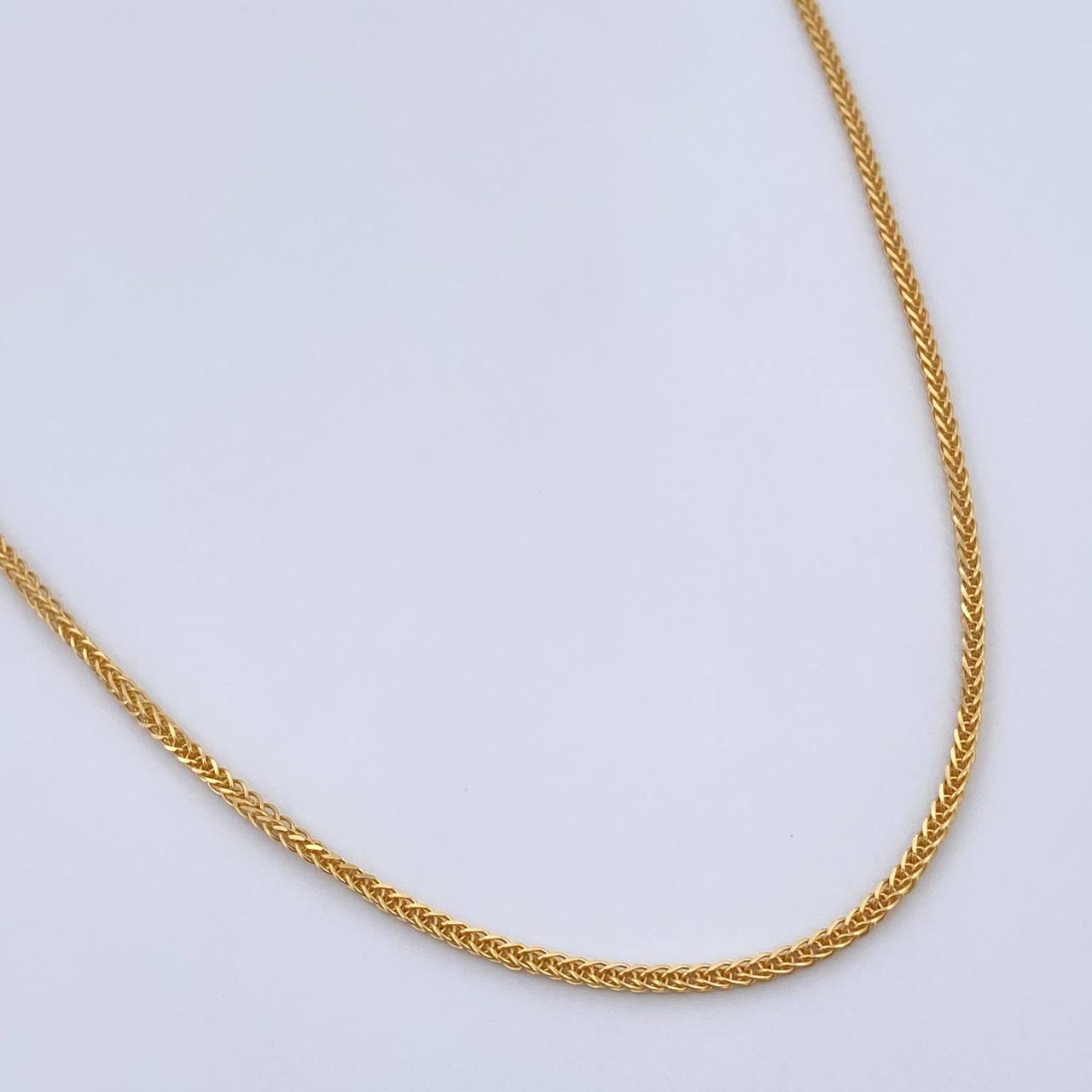 Cadena Franco 6.45gr / 50.8cm / 1.8mm Oro Amarillo +3 18K $