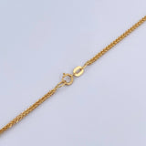 Cadena Franco 4.75gr / 49.8cm / 1.4mm Oro Amarillo +3 18K $