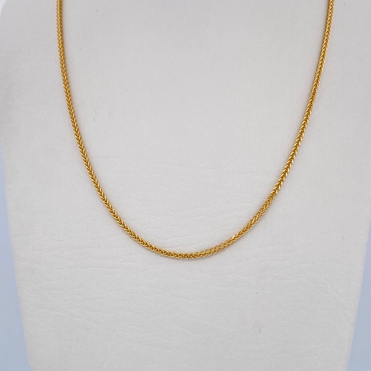 Cadena Franco 6.45gr / 50.8cm / 1.8mm Oro Amarillo +3 18K $