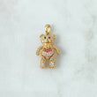 Dije Oso Articulado Corazon 4.15gr / 2.5cm / Oro Amarillo 18K ©