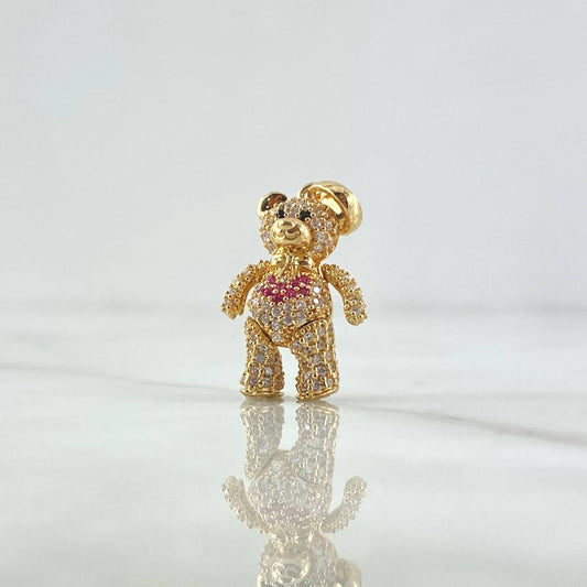 Oso Articulado 4.05gr / 2.5cm / Oro 18K *
