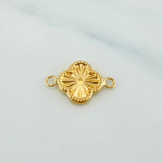 Herraje Trebol 0.6 g / 1.6 cm Oro Amarillo 18K
