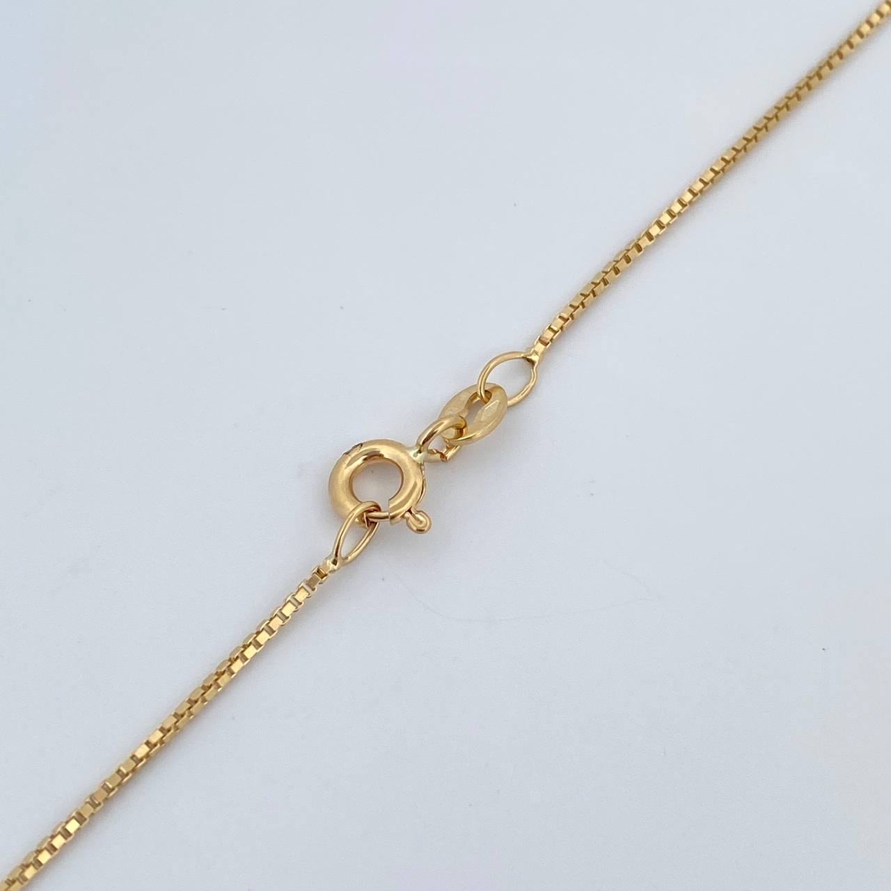 Cadena Veneciana 2.75gr / 45cm / 0.9mm Oro Amarillo +3 &