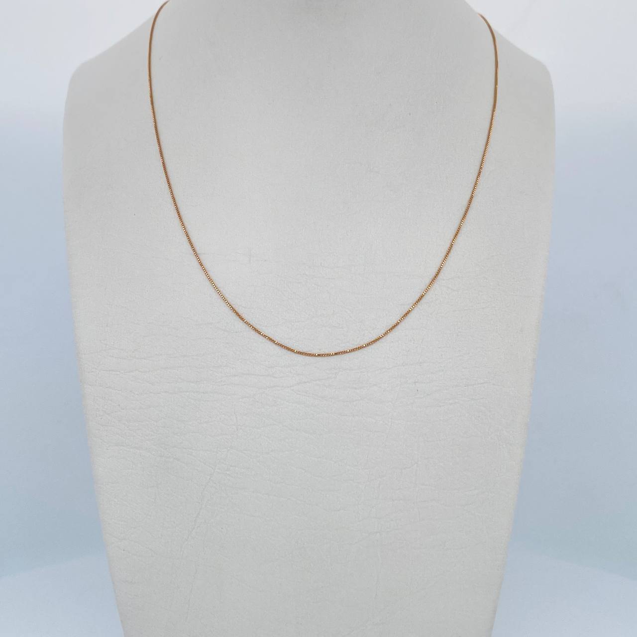 Cadena Veneciana 1.15gr / 45cm / Oro Rosa +3 18K $