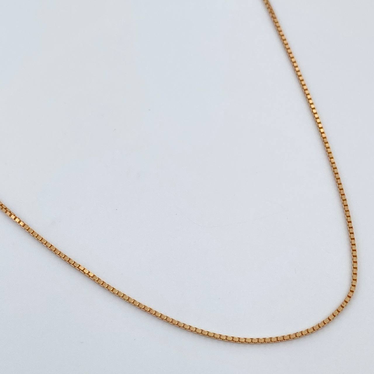 Cadena Veneciana 2.1gr / 60cm / 1mm Oro Amarillo +3 &