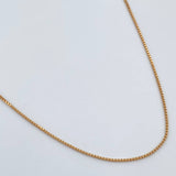 Cadena Veneciana 2.1gr / 60cm / 1mm Oro Amarillo +3 &