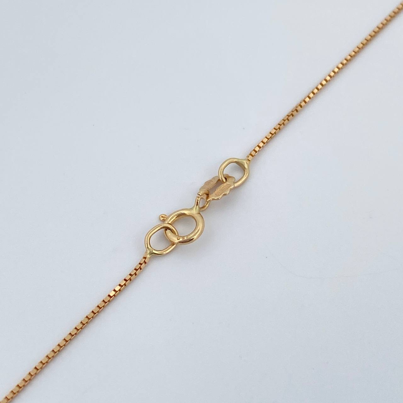 Cadena Veneciana 2.1gr / 60cm / 1mm Oro Amarillo +3 &