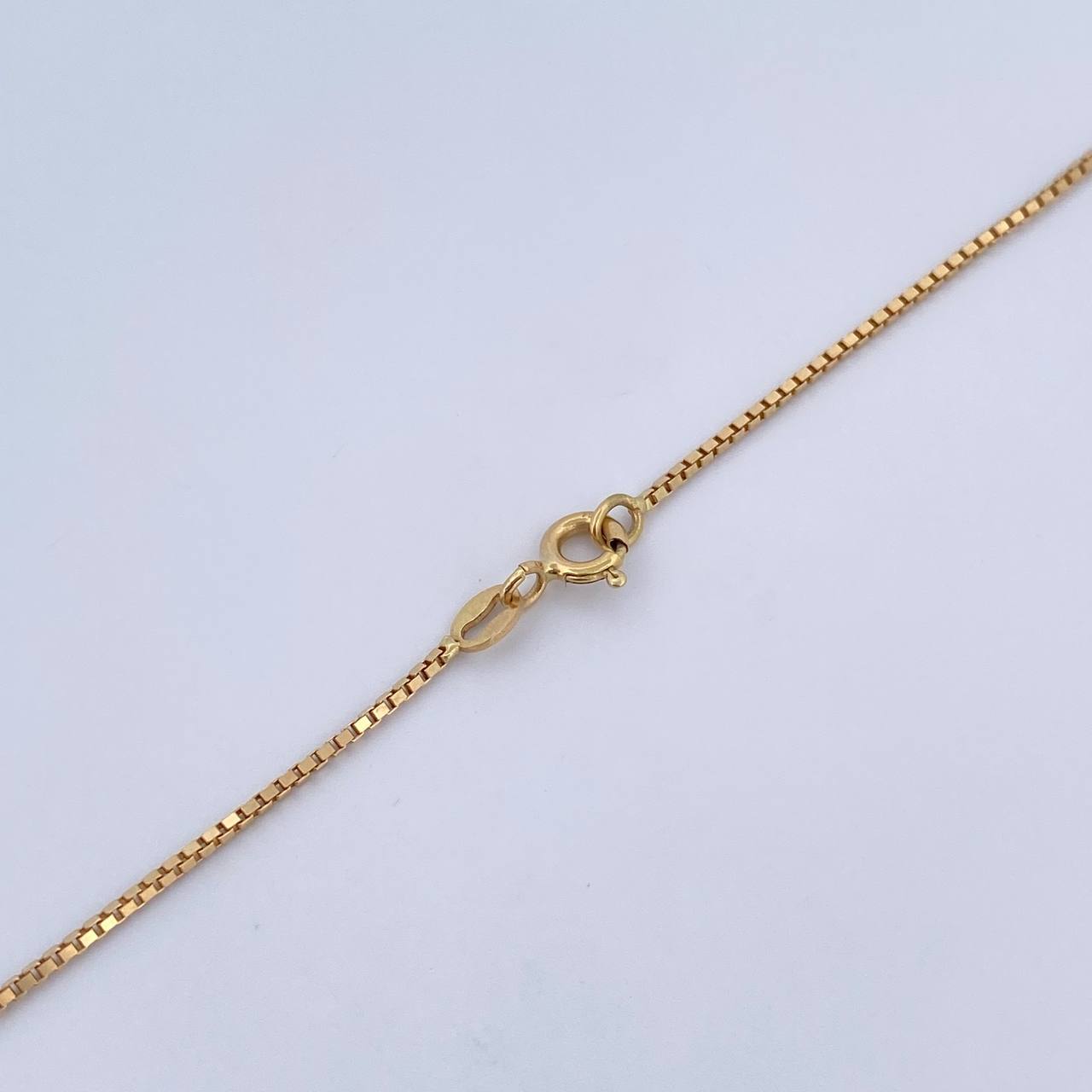 Cadena Veneciana 5gr / 49.9cm / 1.4mm Oro Amarillo +3 18K $