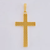 Dije Cruz Malla 2.35 g / 4 cm Oro Amarillo 18K