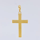 Dije Cruz Malla 2.35 g / 4 cm Oro Amarillo 18K