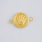 Herraje Corona 0.8 g / 2 cm Oro Amarillo 18K