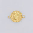 Herraje San Benito 1.15 g / 2.1 cm Oro Amarillo 18K