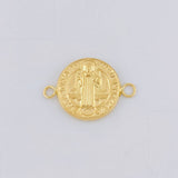 Herraje San Benito 1.15 g / 2.1 cm Oro Amarillo 18K