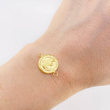 Herraje San Benito 1.15 g / 2.1 cm Oro Amarillo 18K