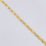 Cadena Plana Diamantada 4.95 g / 50 cm / 3.3 mm Tres Oros 18K