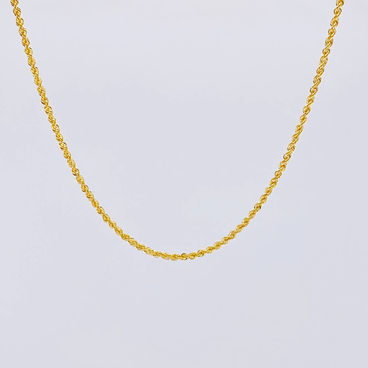 Cadena Lazo 2.7g / 45cm / 2.2mm Oro Amarillo 18K