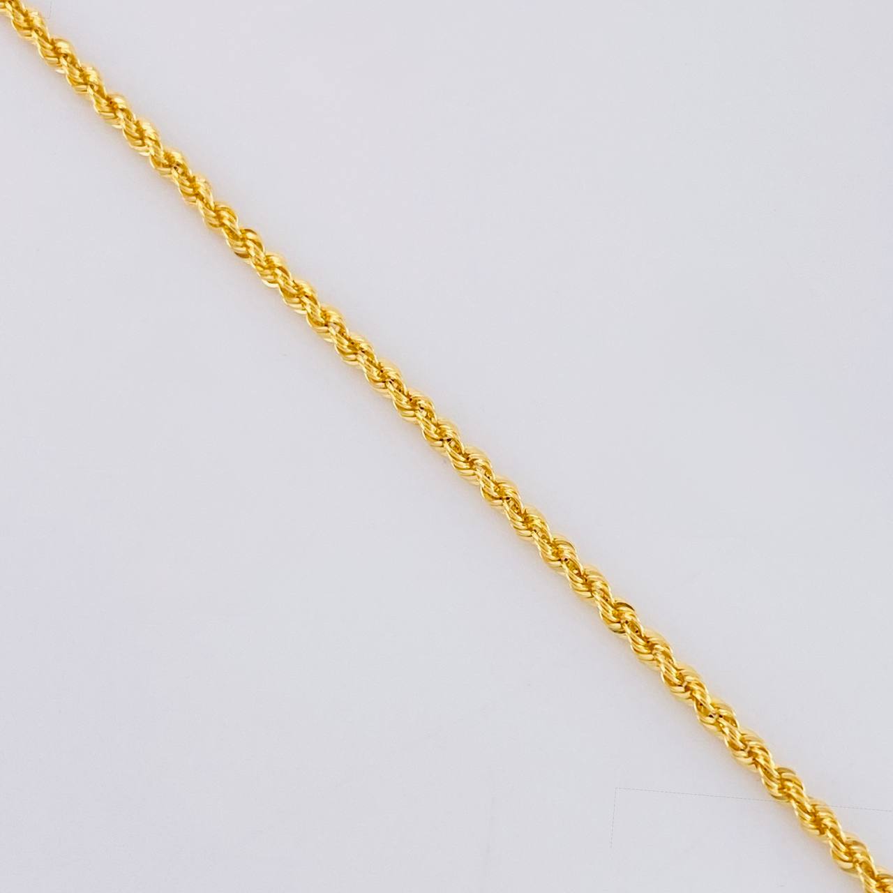 Cadena Lazo 2.7g / 45cm / 2.2mm Oro Amarillo 18K