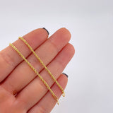 Cadena Lazo 4.05g / 45cm / 2.8mm Oro Amarillo 18K
