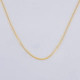 Cadena Venenciana 1.25 g / 50.4 cm / 0.06 mm Oro Amarillo 18K