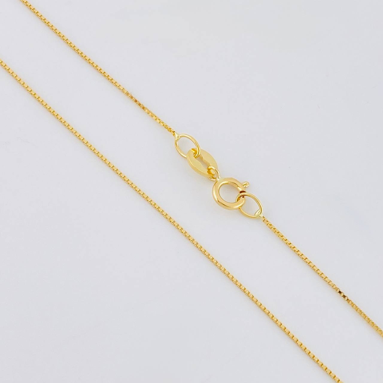 Cadena Venenciana 1.25 g / 50.5 cm / 0.05 mm Oro Amarillo 18K