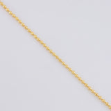 Cadena Militar Diamantada 3.1 g / 50.4 cm / 1.2 mm Oro Amarillo 18K