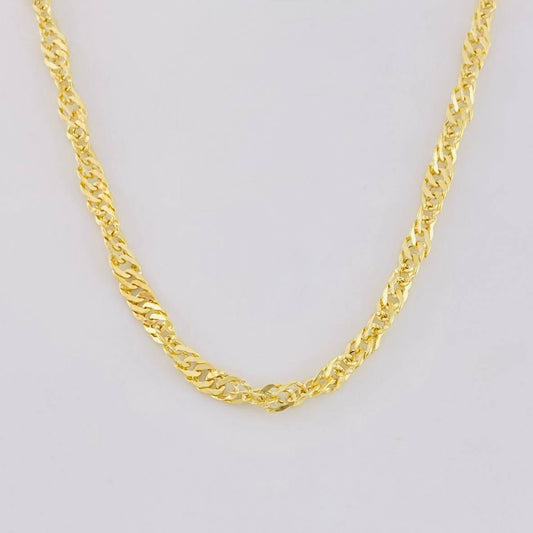 Cadena Singapur 3 g / 49.9 cm / 2.9 mm Oro Amarillo 18K