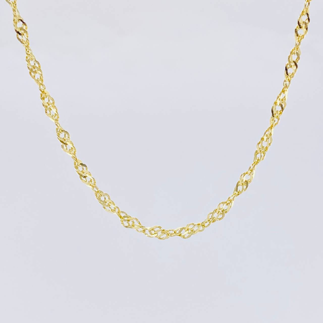 Cadena Singapur 3.1 g / 50.4 cm / 2.9 mm Oro Amarillo 18K