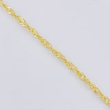 Cadena Singapur 3.05 g / 50.1 cm / 2.9 mm Oro Amarillo 18K