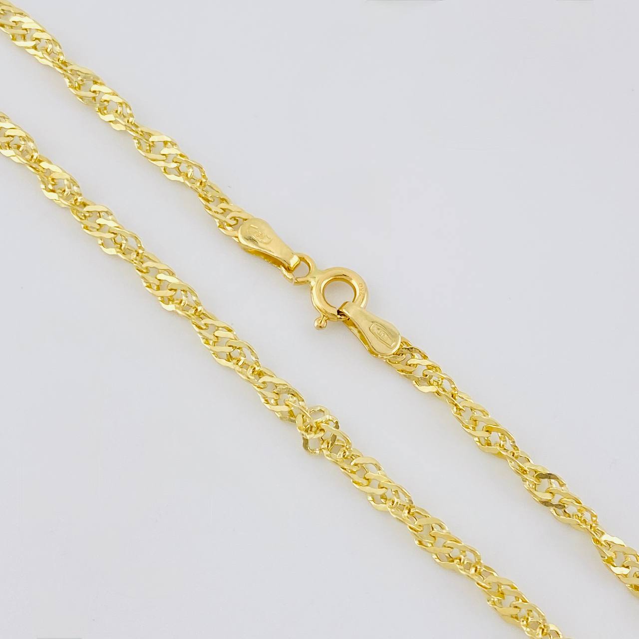Cadena Singapur 3.1 g / 50.4 cm / 2.9 mm Oro Amarillo 18K