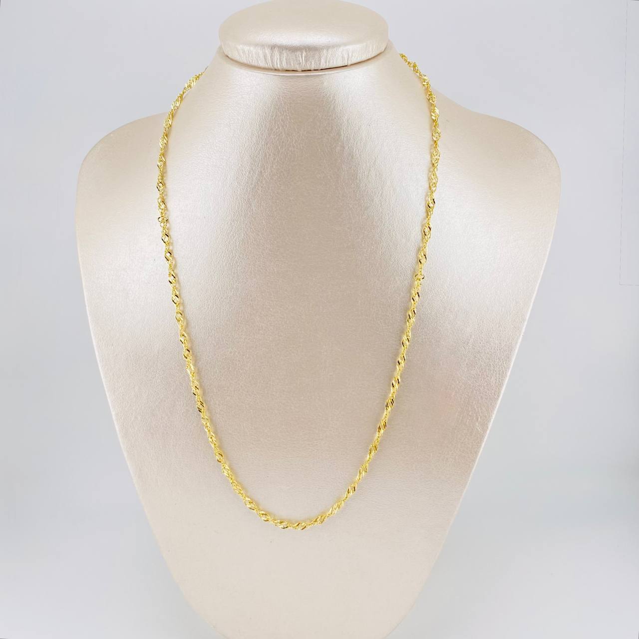 Cadena Singapur 3.1 g / 49.5 cm / 2.9 mm Oro Amarillo 18K