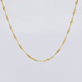 Cadena Singapur 1.6 g / 49.6 cm / 1.8 mm Oro Amarillo 18K