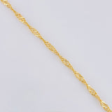 Cadena Singapur 1.6 g / 50.1 cm / 1.8 mm Oro Amarillo 18K
